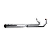 S&S CYCLE SIDEWINDER® 2-1 for 1995–’09 FL MODELS — 1995–’03, 2007 FL MODELS — CA emissions legal–Chrome 550-0776 - PartsOutlet.com.au