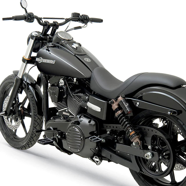 JOKER MACHINE Risers - Dual - 4" - Harley Davidson - Black - 03-864B