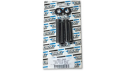 DRAG SPECIALTIES Shock Mount Kit Black Chrome - Harley-Davidson Sportster 2004-2017 - MKDR8BK - PartsOutlet.com.au
