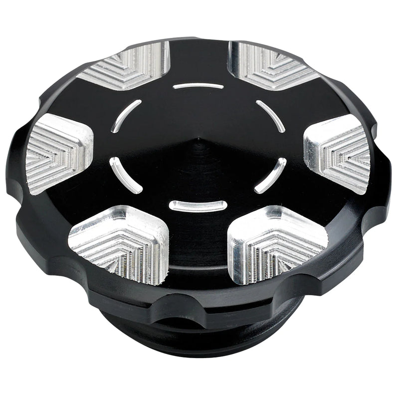 JOKER MACHINE Techno Gas Cap - Black - '93-'23 10-443B - PartsOutlet.com.au