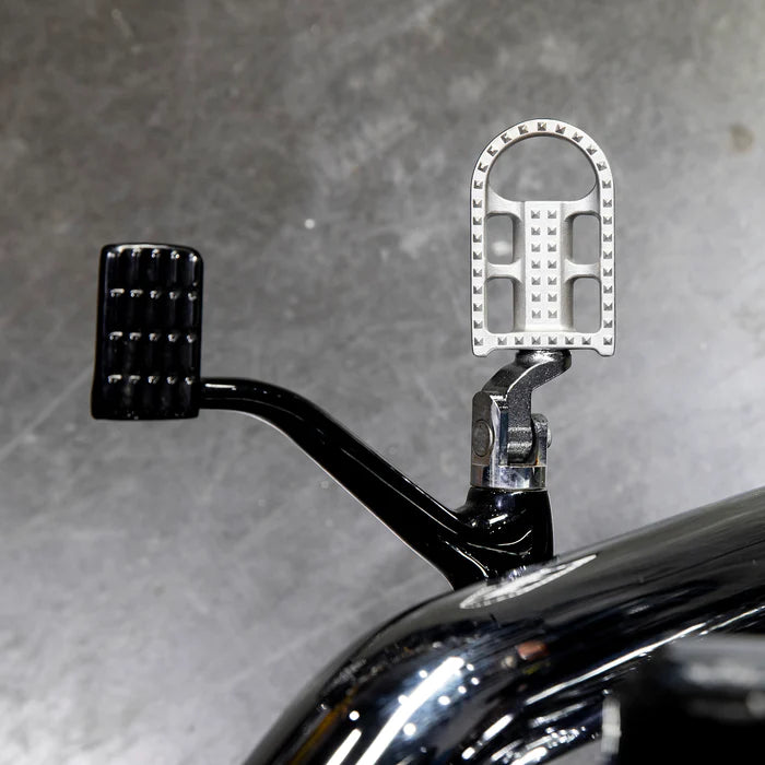 BILTWELL Mushman Step Footpegs - Polished 7002-302-02 - PartsOutlet.com.au