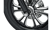 DRAG SPECIALTIES Axle Caps - Chrome - Harley-Davidson 2004-2007 - Front 16-0217-BC114 - PartsOutlet.com.au