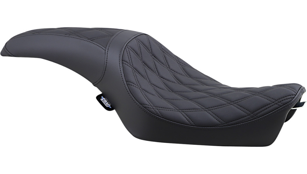 DRAG SPECIALTIES Predator Seat - Double Diamond - Sportster XL '10+ - 0804-0603 - PartsOutlet.com.au