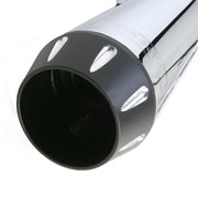 BASSANI XHAUST Road Rage 2:1 Exhaust - Short - FXR '84-'00 -Chrome 1FXR2 - PartsOutlet.com.au