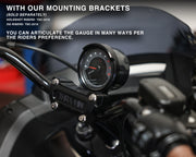 THRASHIN SUPPLY CO. Gauge Relocation Kit - Black - Softail 2022-2023 - TSC-2710-1 - PartsOutlet.com.au