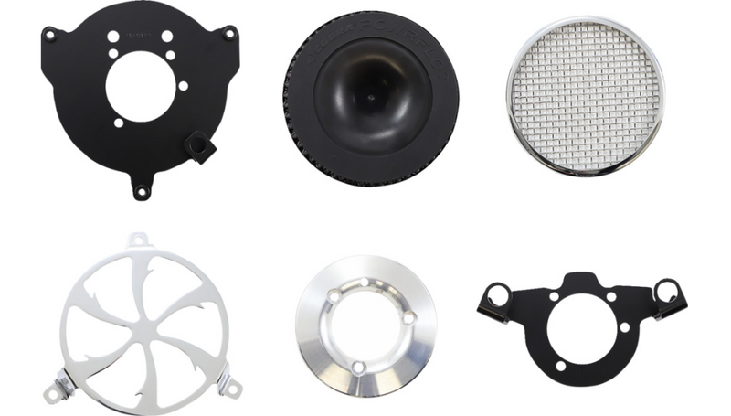 COBRA Air Cleaner Kit - '04-'22 XL Chrome 606-0103-01-SB - PartsOutlet.com.au
