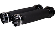 KHROME WERKS Grips - Tracer - Custom Contour - TBW - Black 500100 - PartsOutlet.com.au