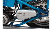 DRAG SPECIALTIES Left Teardrop Toolbox - Chrome 74348 - PartsOutlet.com.au