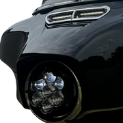 CUSTOM DYNAMICS LED Headlight - Shark Demon? - Harley-Davidson? SD2-BW-W