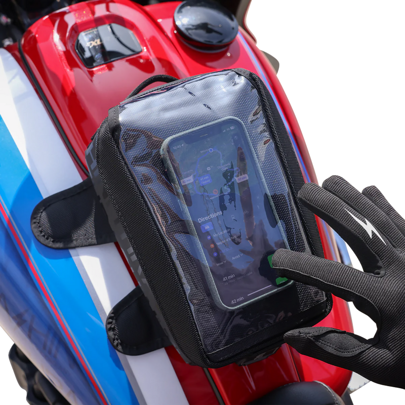 THRASHIN SUPPLY CO. Magnetic Tank Bag - 3.5L - Black TSB-0017 - PartsOutlet.com.au