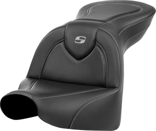 SADDLEMEN Roadsofa Seat - without Backrest - Carbon Fiber - FXBR/S '18-'20 818-31-185 - PartsOutlet.com.au