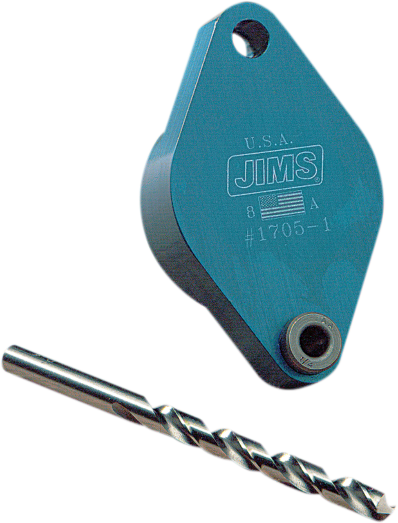 JIMS Exhaust Drill Plate - Harley-Davidson '84-'17 - 1705 - PartsOutlet.com.au