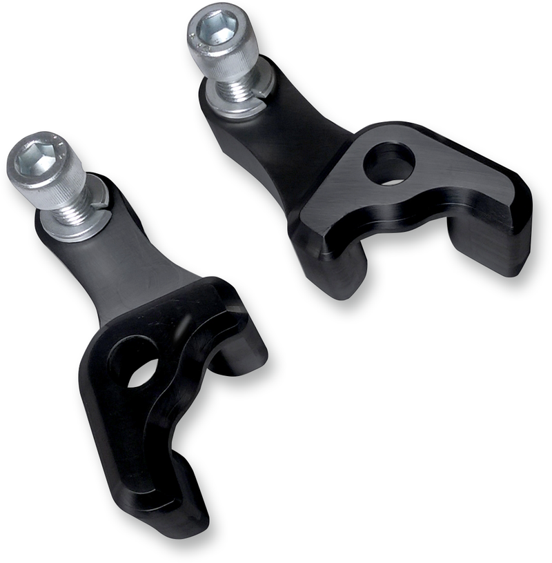 COVINGTONS Rear Lowering Kit '09-'24 FL Touring - Black - Lowers 1" C1404-B