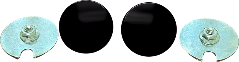 LA CHOPPERS Fairing Mirror Removal Plug - Matte Black - FL '23-'24 - LA-9001-02M