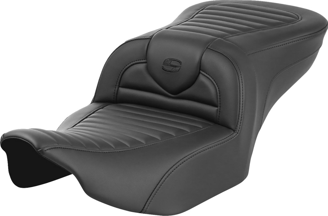 SADDLEMEN Roadsofa Seat - without Backrest - Tuck-n-Roll - FLTR/FLHX '23-'24 823-07-20200 - PartsOutlet.com.au