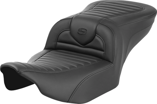 SADDLEMEN Roadsofa Seat - without Backrest - Tuck-n-Roll - FLTR/FLHX '23-'24 823-07-20200 - PartsOutlet.com.au