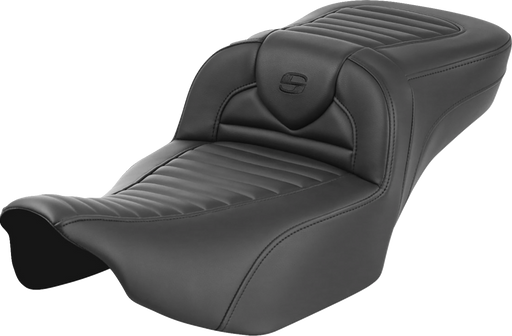 SADDLEMEN Roadsofa Extended Reach Seat - without Backrest - Tuck-n-Roll - FLTR/FLHX '23-'24 823-07-20300 - PartsOutlet.com.au