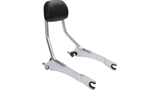 COBRA Detachable Backrest - Chrome - Solo Seat - Indian '16-'20 Scout 502-2211 - PartsOutlet.com.au