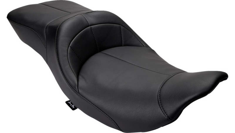 DANNY GRAY TourIST Seat - Black - Vinyl - FL '08-'23 - FA-DGE-0315 - PartsOutlet.com.au