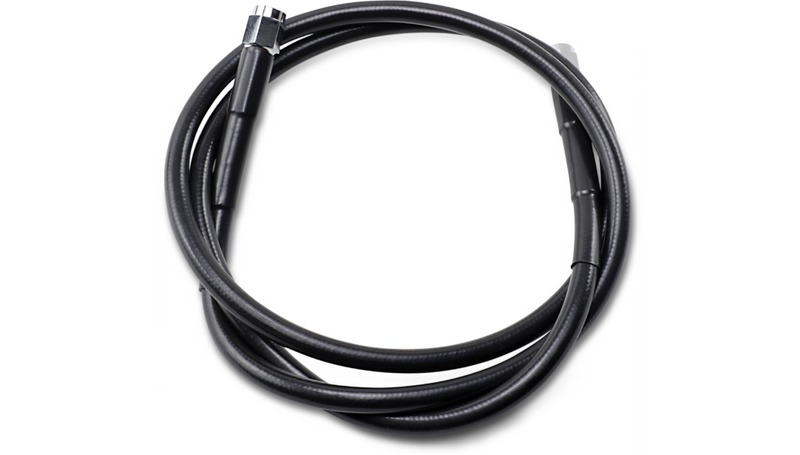 DRAG SPECIALTIES Universal Brake Line - Black - 46" - 846-BLK