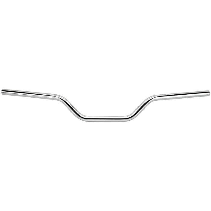 BILTWELL Handlebar - Tracker - Smooth - 7/8" - Chrome 6109-1052