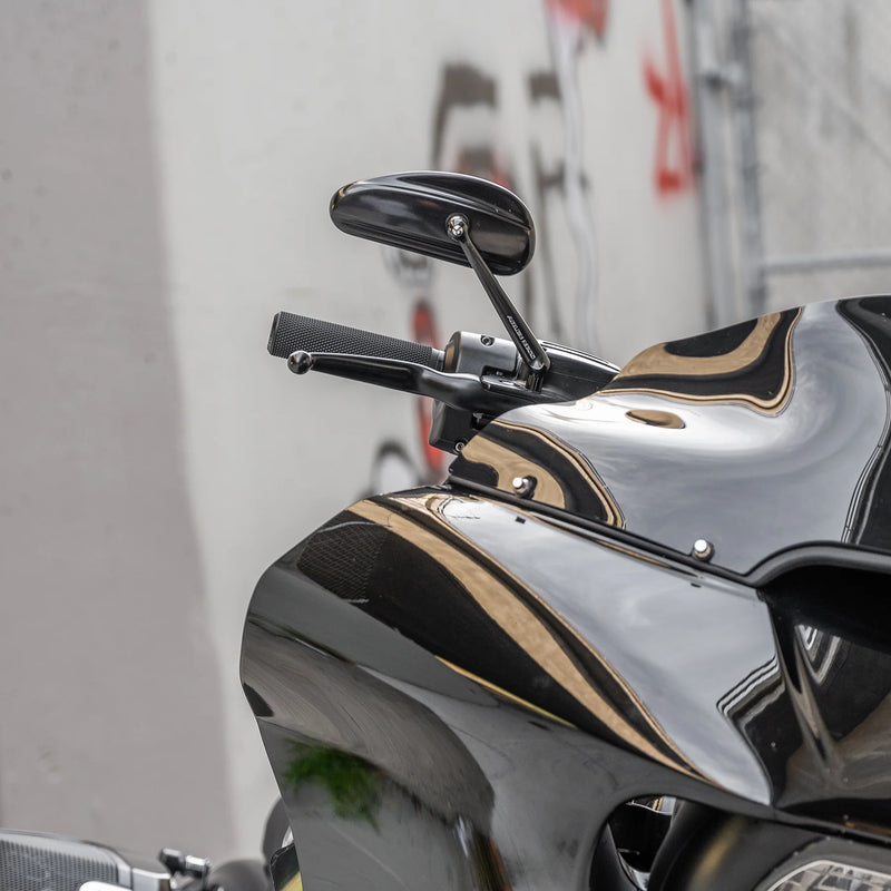 ARLEN NESS DOWNDRAFT FORGED MIRRORS, BLACK - 510-026 - PartsOutlet.com.au