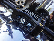 JOKER MACHINE Handlebar Clamp - 900 - Harley Davidson - Black 03-861B - PartsOutlet.com.au