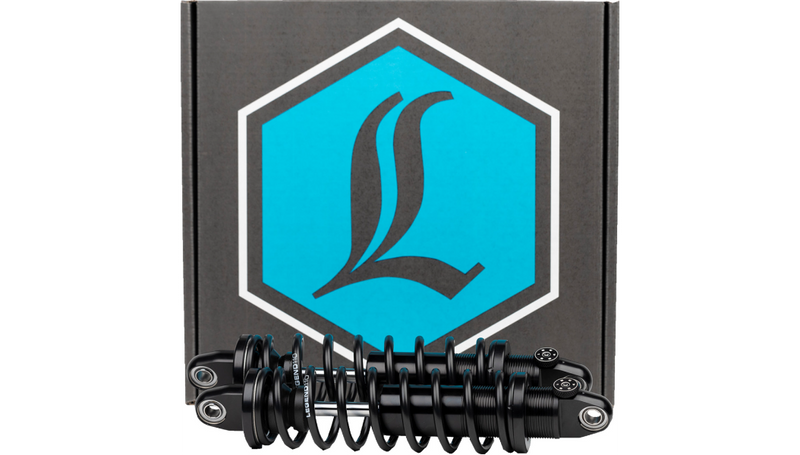 LEGEND SUSPENSION REVO-A Adjustable FXR Coil Suspension - Gloss Black - Standard - 14" - FXR '84-'00 - 1310-1108