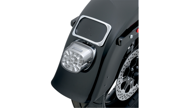 DRAG SPECIALTIES Taillight - Smoke - Harley-Davidson 1999-2024 - Top Tag 161273 - PartsOutlet.com.au