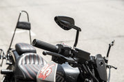 BURLY BRAND Mirrors - Radar - Side View - Oval - Black B16-1502B - PartsOutlet.com.au