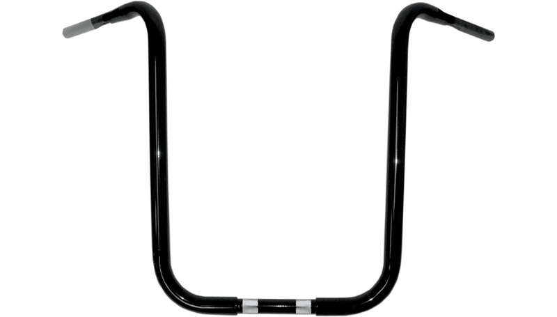 DRAG SPECIALTIES Handlebar - 1 1/4" Buffalo Ape - 20" - TBW - Black - FL '08-'22 - 0601-1247