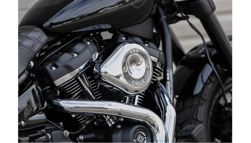 S&S CYCLE Teardrop Air Cleaner Cover in Chrome for all Stealth Applications - 170-0530 - PartsOutlet.com.au