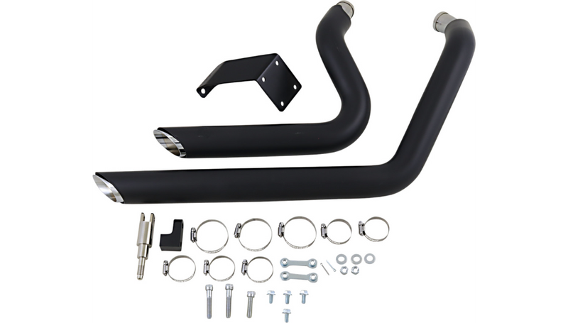 VANCE & HINES Shortshots Staggered Exhaust System - Black - '99-'03 XL - 47223 - PartsOutlet.com.au