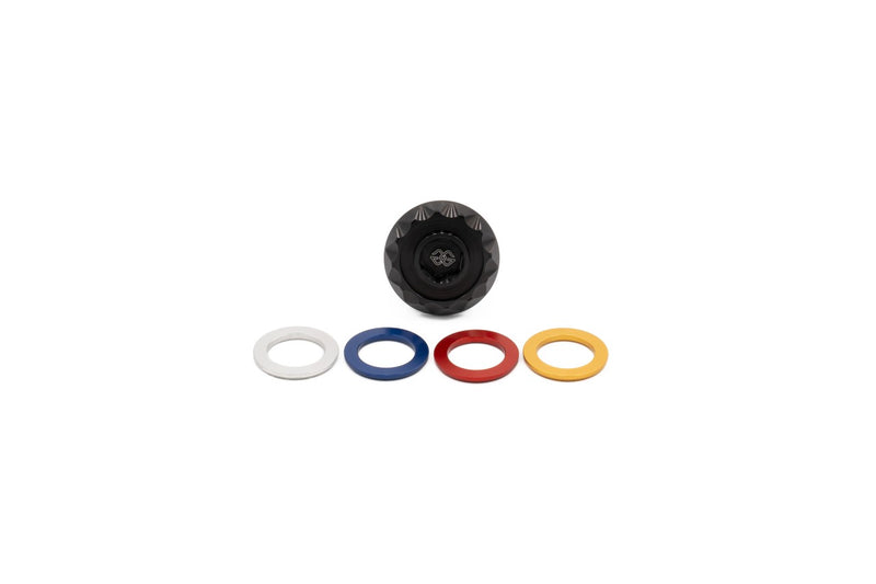 GILLES TOOLING Oil Filler Cap - Black - M20 x 2.5 - OFC-20-25-1