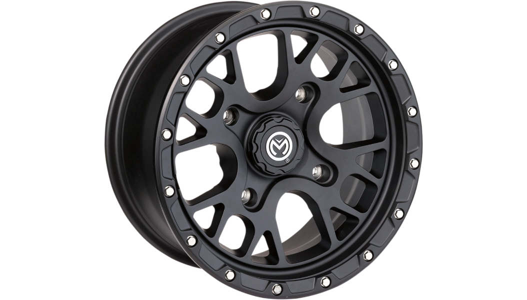 MOOSE UTILITY Wheel - 545X - Front/Rear - Black - 15x7 - 4/156 - 4+3 - 545MO157156SB44