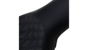 SADDLEMEN Profiler Seat - Lattice Stitched - Dyna '06-'17 - 806-04-149 - PartsOutlet.com.au
