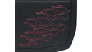 SADDLEMEN Flame Saddlebag - Dark Red - Large X021-05-0415 - PartsOutlet.com.au