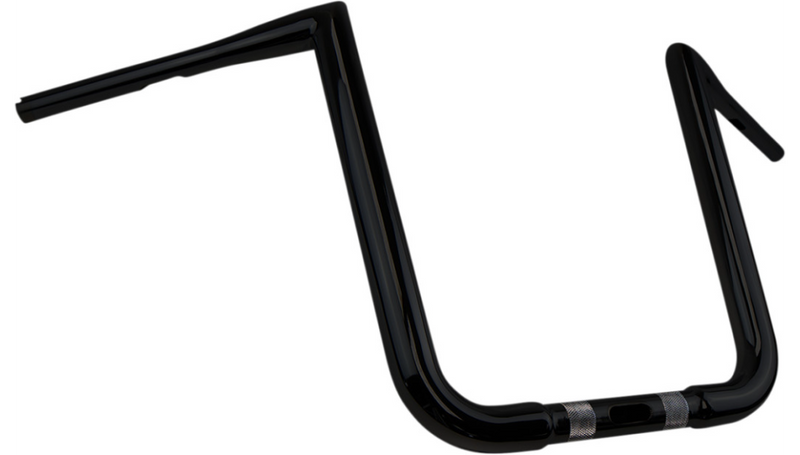 KHROME WERKS Sharknose Buck 50 Handlebar - 1 1/2" - FLT 15+ - 14" - Black - 300724