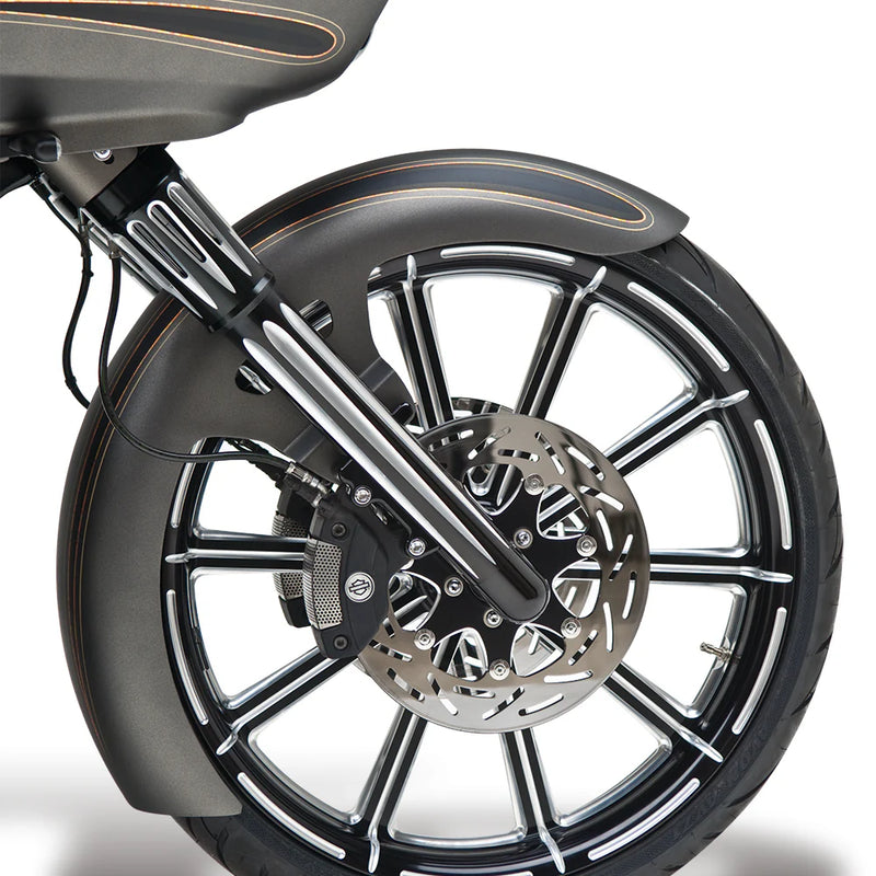 ARLEN NESS Fork Legs - Black - Deep Cut - Dual Disc - FL '24-'25 - 40-530