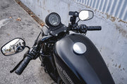 BURLY BRAND Handlebar - Club - Black - Harley-Davidson 2016-2022 - B12-6000B - PartsOutlet.com.au