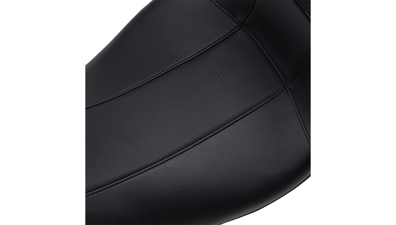 LE PERA Outcast 2Up Seat with Backrest - Carbon Fiber - FLH LK-997BRGT3 - PartsOutlet.com.au