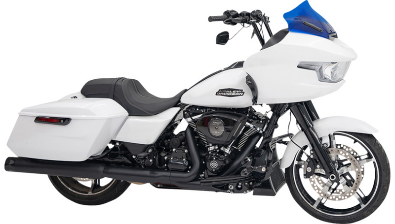 KLOCK WERKS Kolor Flare Windshield - 10" - Blue - FLTR 2024+ - KWW-01-0719