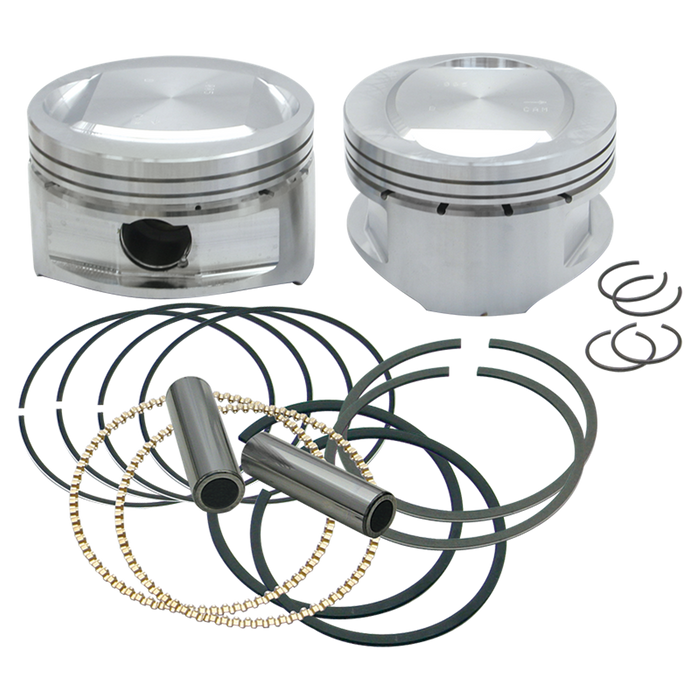 S&S CYCLE 95" Conversion Pistons for 1999-'06 HD® Big Twins - +.005 92-1204