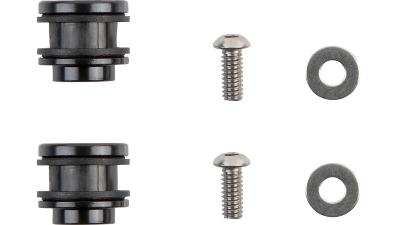 MOTHERWELL 2-Up Luggage Rack - Detachable - Gloss Black - FL '09-'23 - MWL-457A-GB