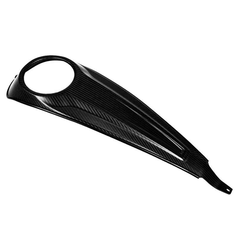 SADDLEMEN Dash Panel - Center Fill - Carbon Fiber/Gloss - Touring '23-'25 - CF-823-07-002