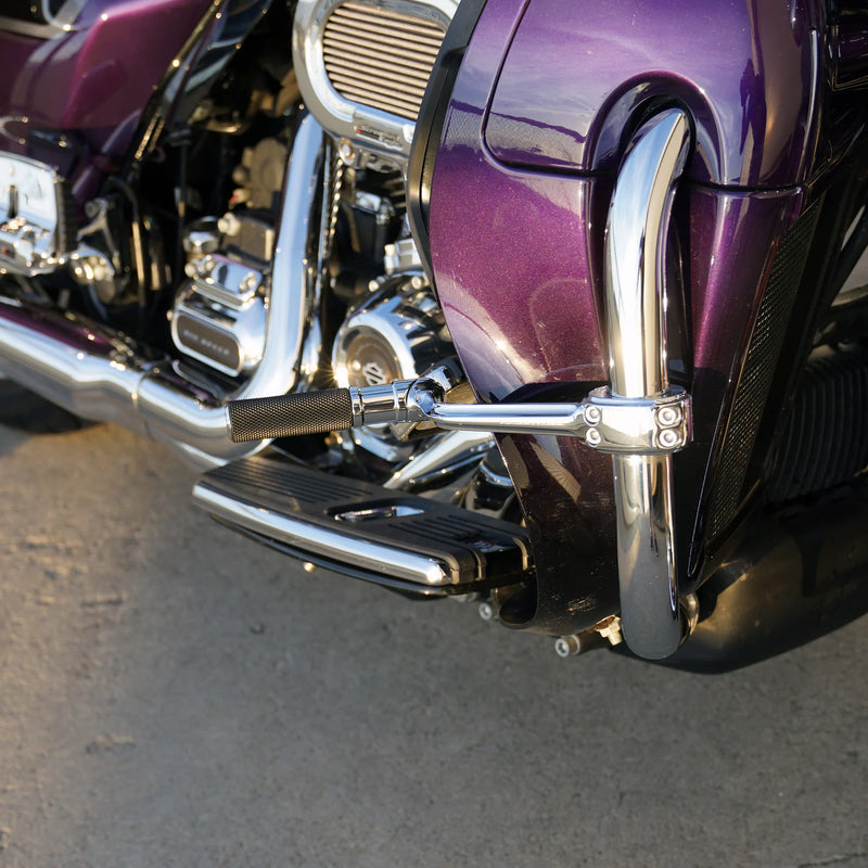 ARLEN NESS Forged Highway Peg Mounts w/ Pegs - Chrome 400-046 - PartsOutlet.com.au