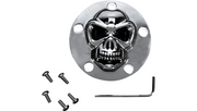 DRAG SPECIALTIES Skull Points Cover - Twin Cam '99-'17 - 30-0181-BC-222 - PartsOutlet.com.au