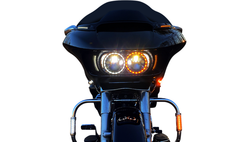 CUSTOM DYNAMICS Turn Signal - FLTR '15-'25 - Gloss Black - PB-RG-TS-15-B