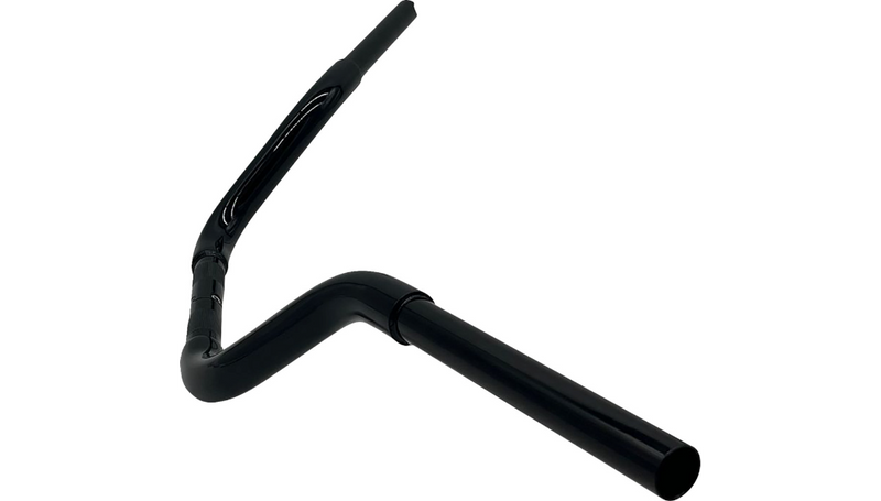 FAT BAGGERS INC. 1-1/4" EZ Install Round Top Handlebar - 8" - Black - FXLR '18-'24 - 903008-B
