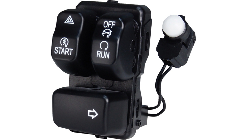DRAG SPECIALTIES Control Module - Right - Black - Harley-Davidson 2011-2020 - 78590B - PartsOutlet.com.au
